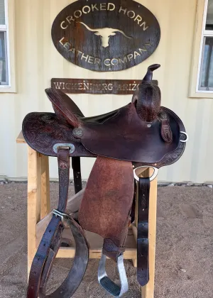 14.5” Burns Saddlery Barrel Racer