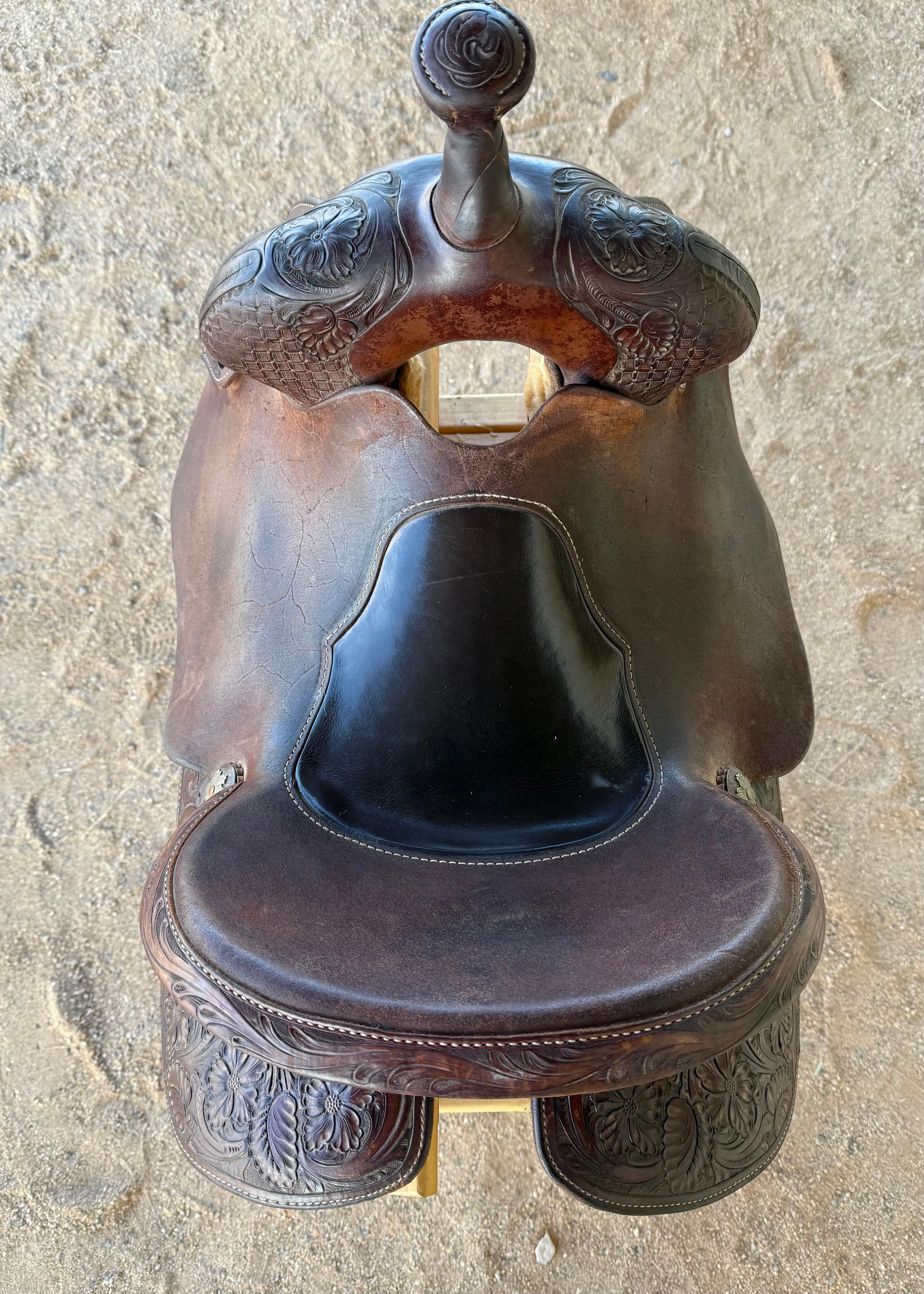 14.5” Burns Saddlery Barrel Racer