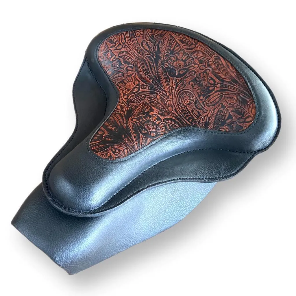 2014-2023 Indian Chief Custom AntBrn Tooled Leather Spring Seat Mounting  Kit bs