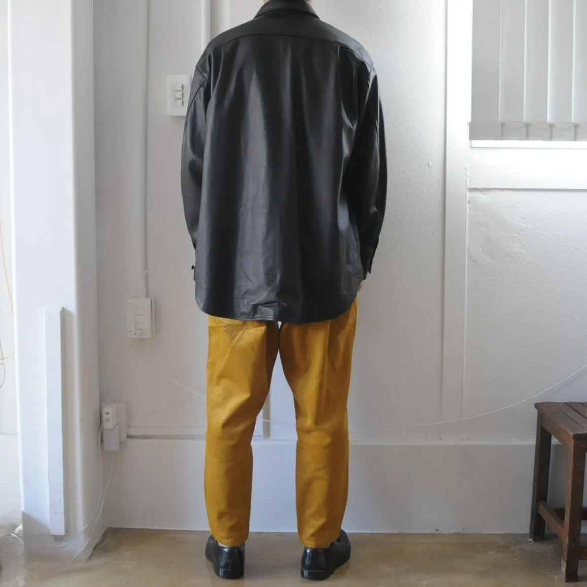 2TUCK TAPERED PANTS 2 CORDUROY
