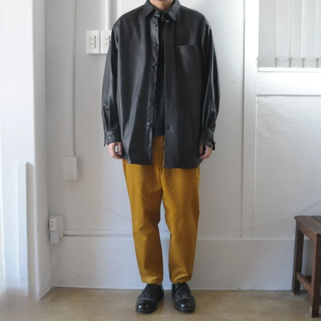 2TUCK TAPERED PANTS 2 CORDUROY