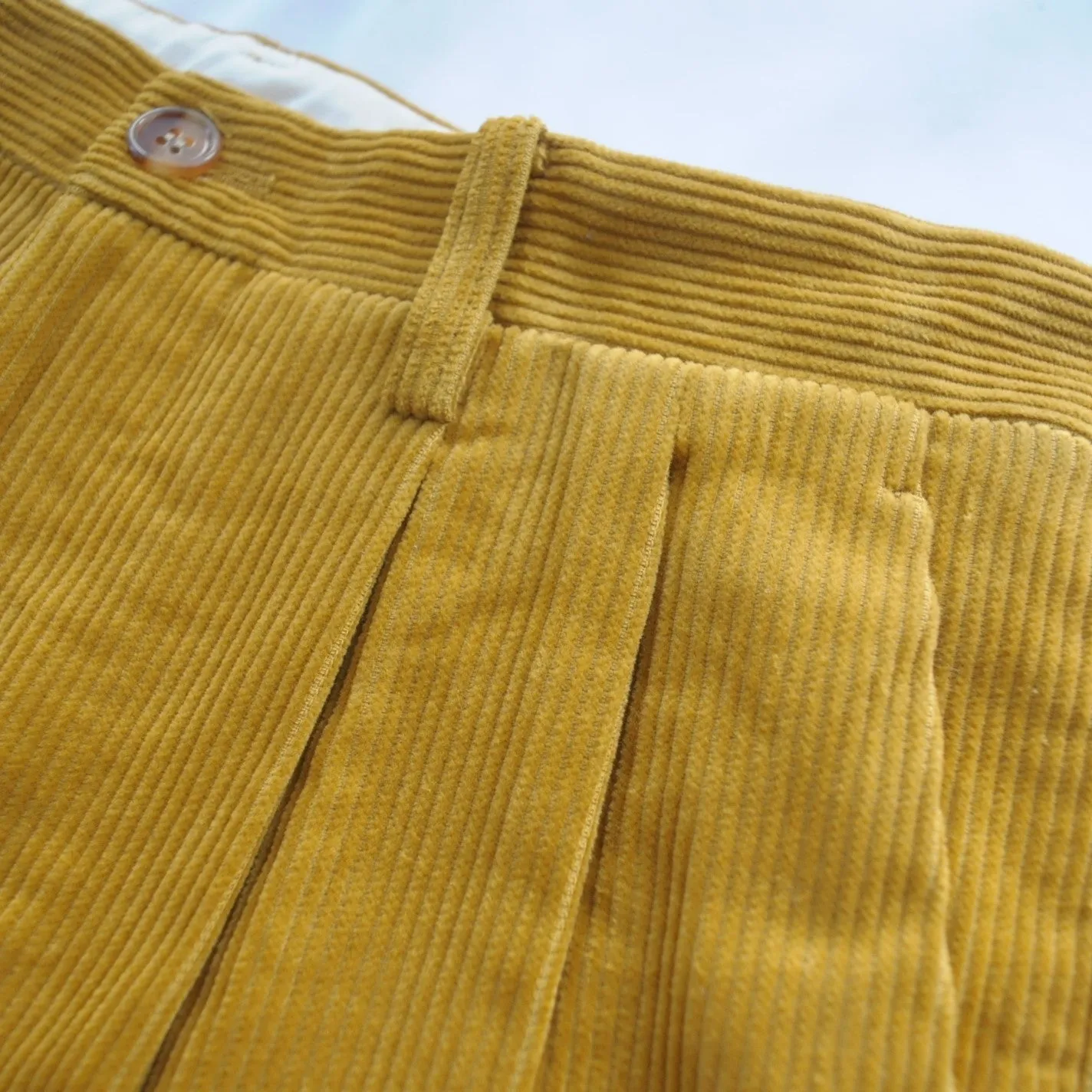 2TUCK TAPERED PANTS 2 CORDUROY
