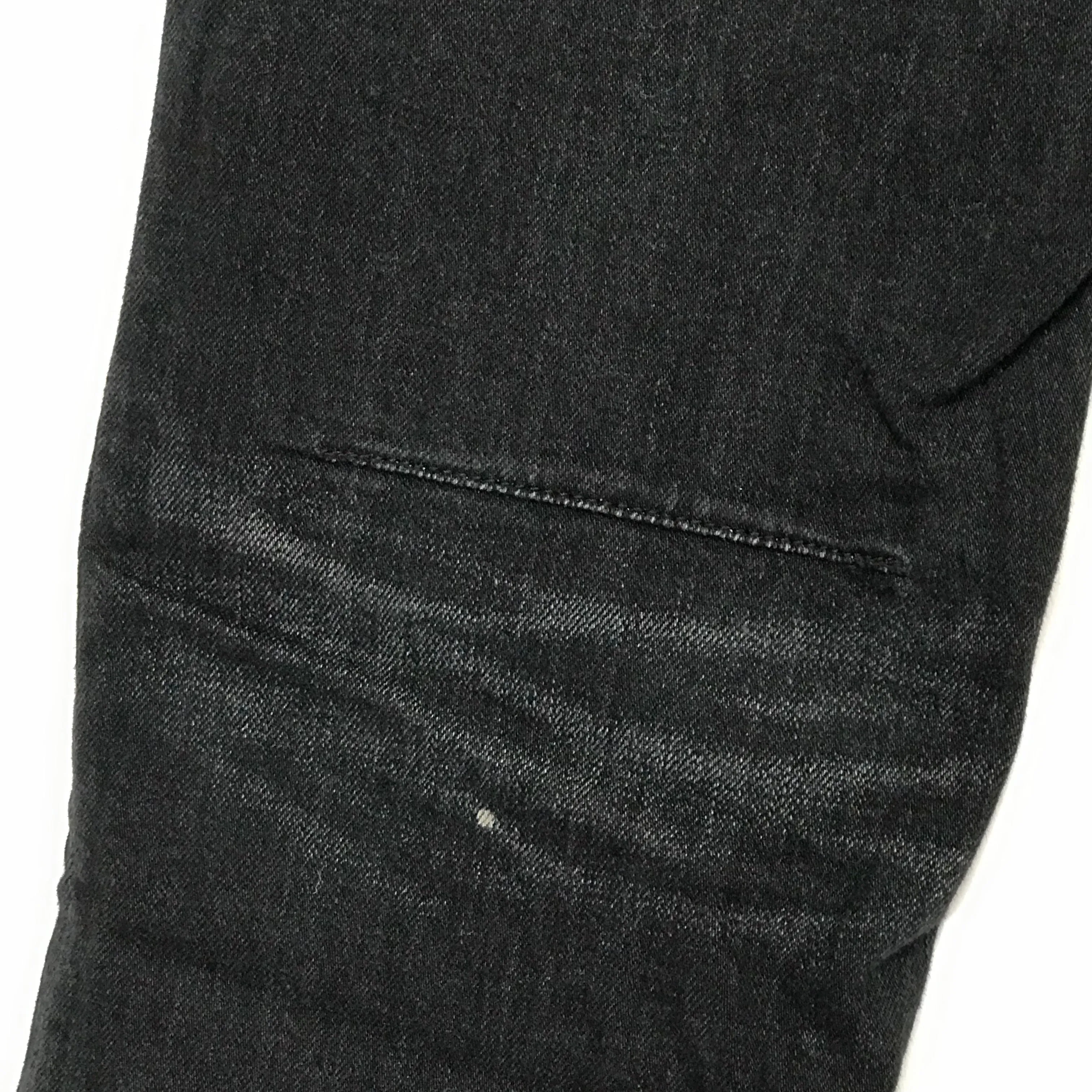 [3] Number Nine Distressed Skinny Denim Jeans Black