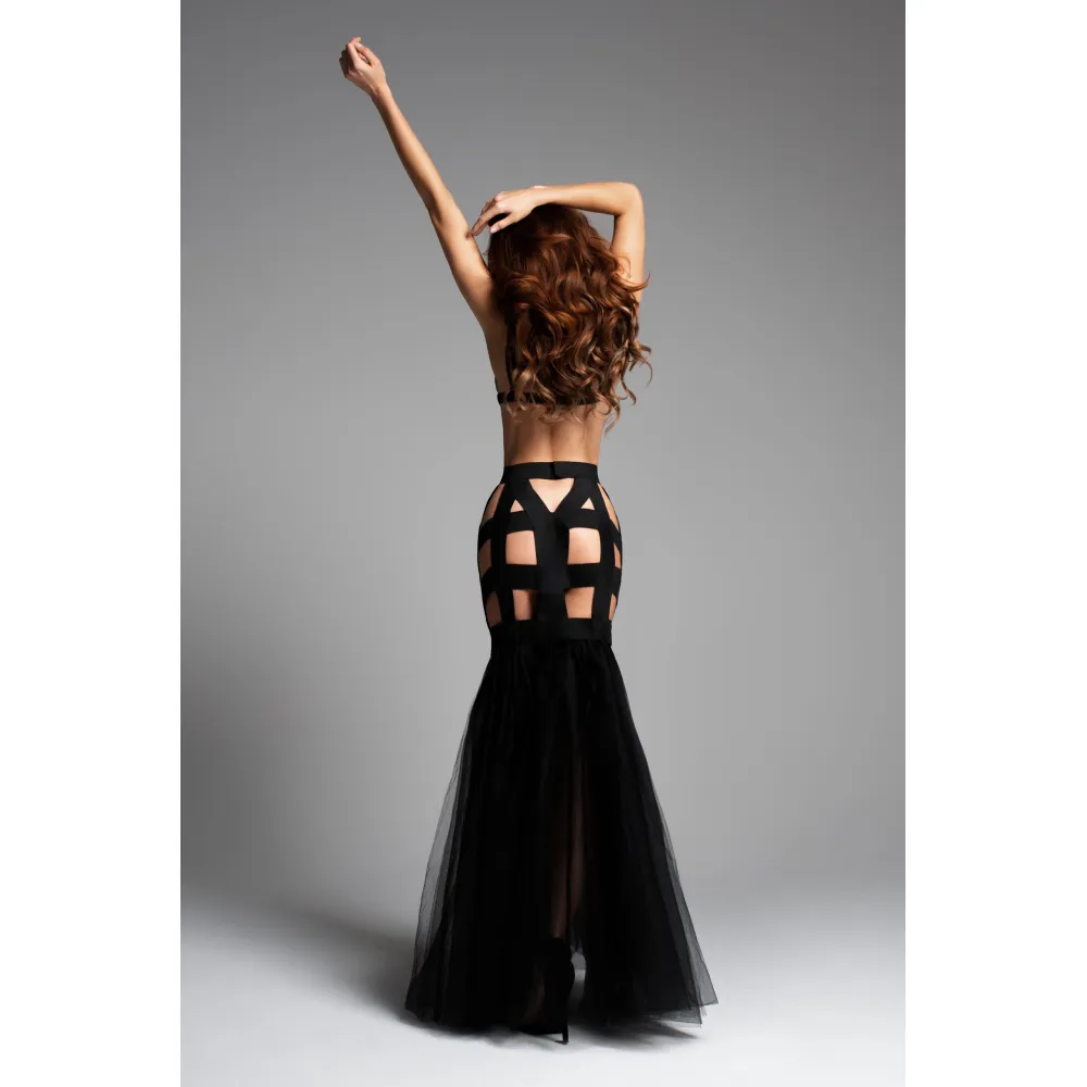 Adore - Fantasy Mermaid Dress with Tulle Tail
