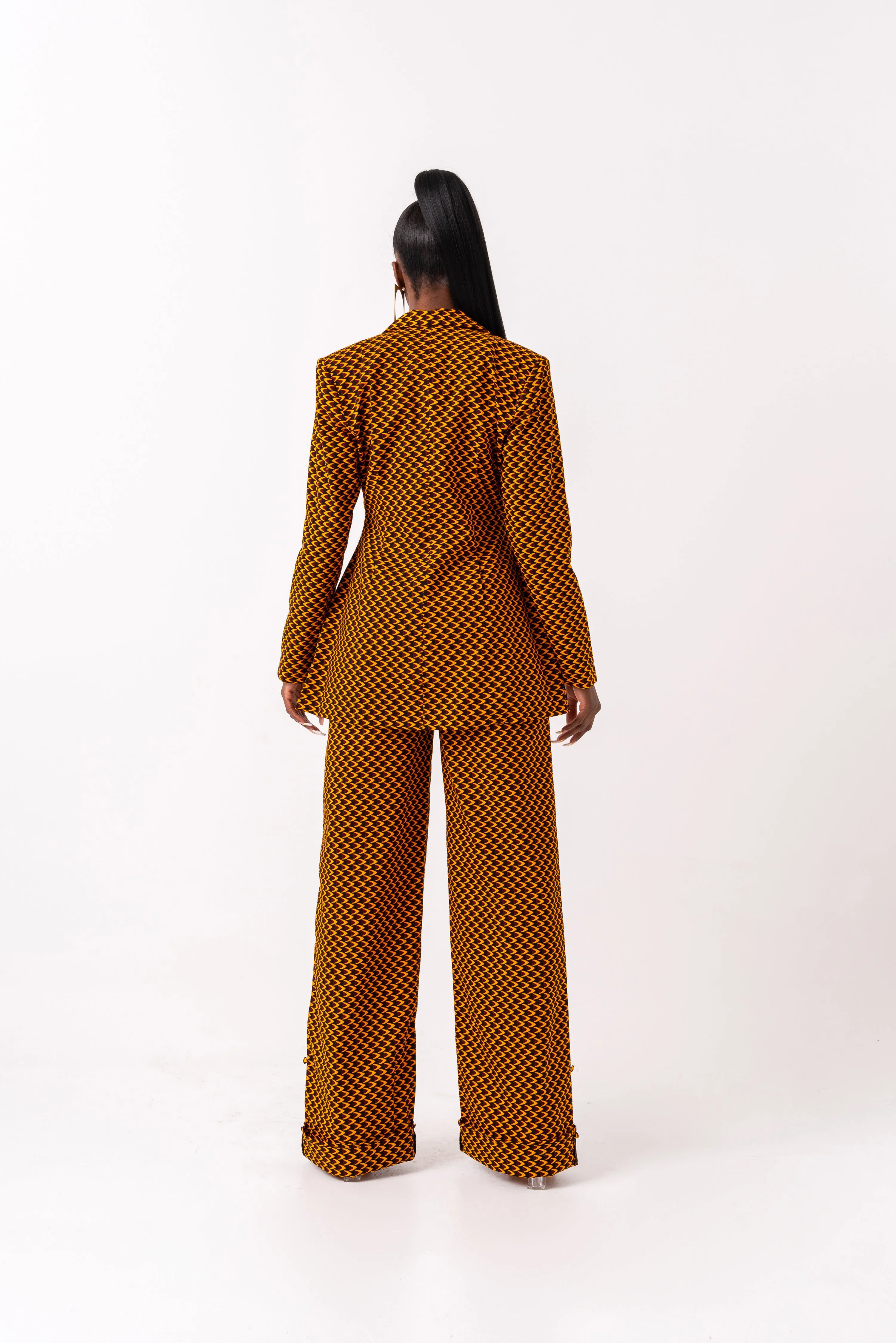 AGBANI African print BLAZER