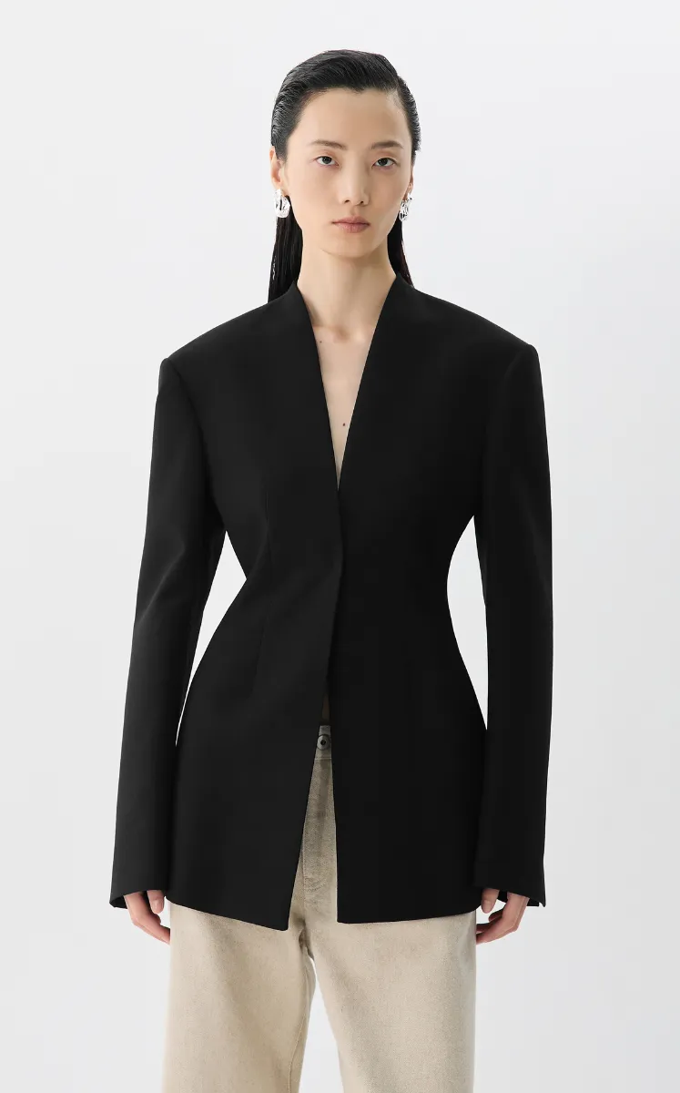 Blazer / JNBY Slim-Fit V-neck  Blazer