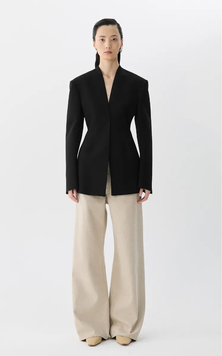 Blazer / JNBY Slim-Fit V-neck  Blazer