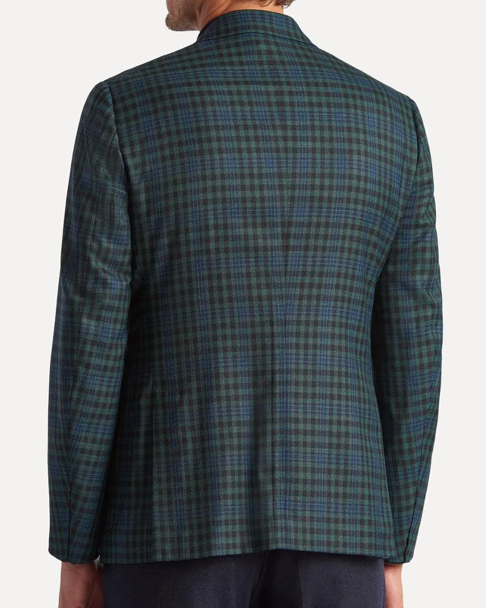 Blue and Green Capri Plaid Sportcoat