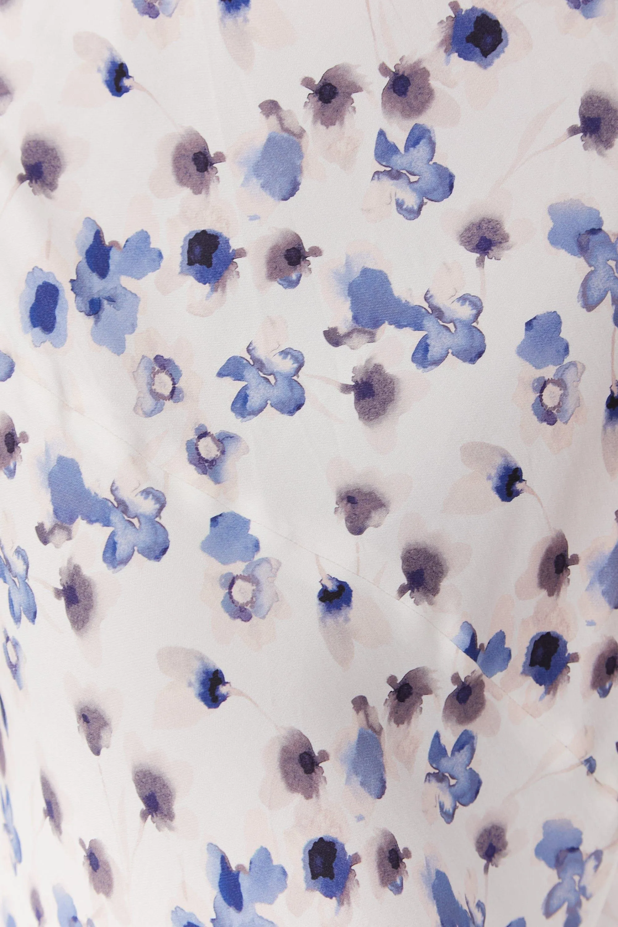 BLUE BELL COWL SLIP DRESS | FLORAL