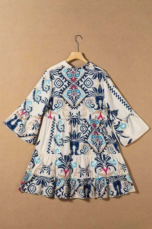 Boho Mama Mini Dress