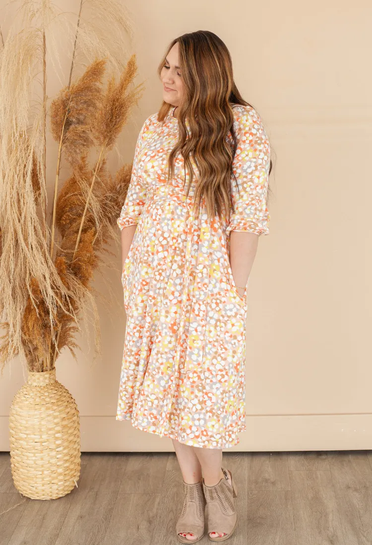 Breath of Fresh Air Floral Dress