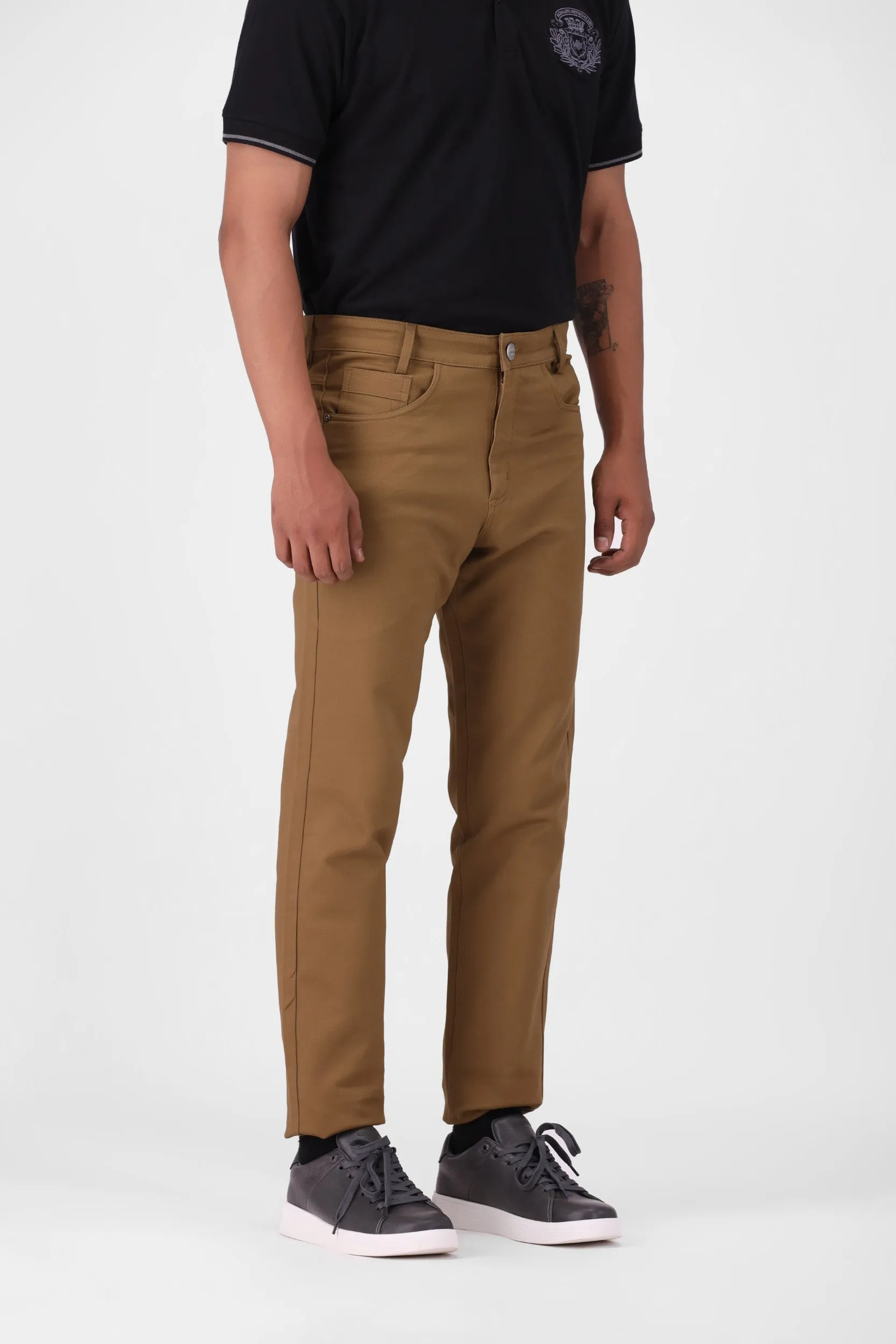 Camel Brown Tappered Fit