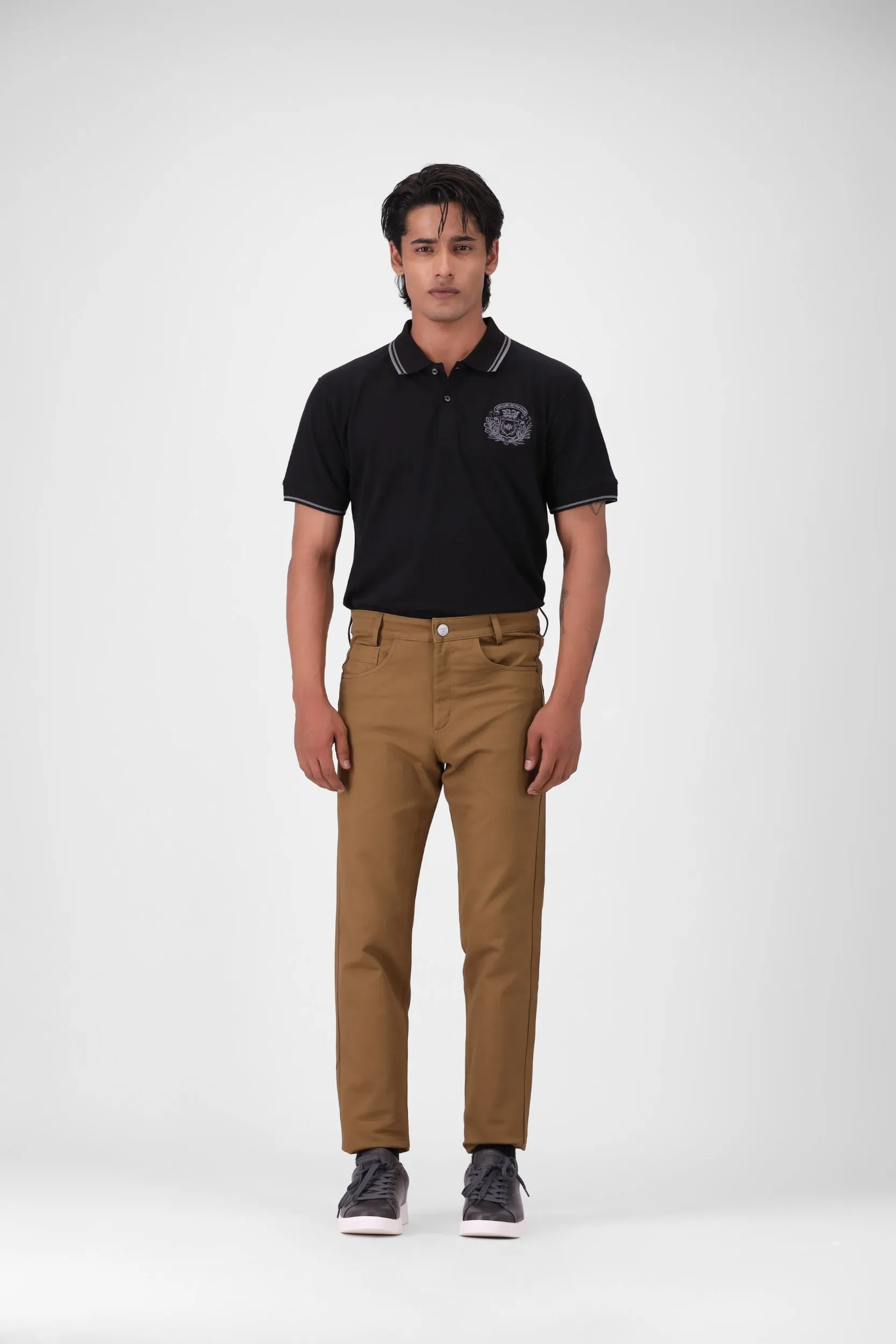 Camel Brown Tappered Fit