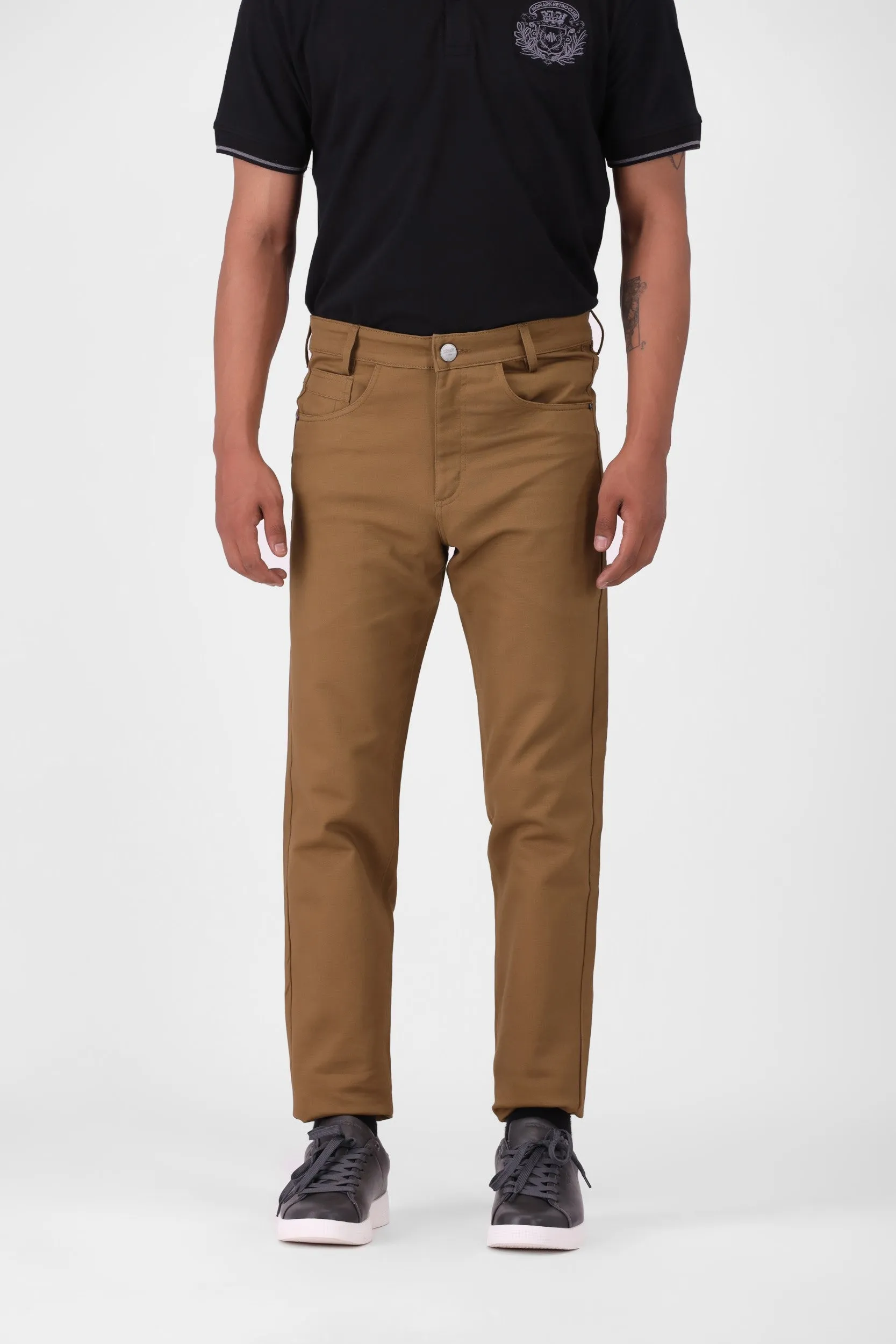 Camel Brown Tappered Fit