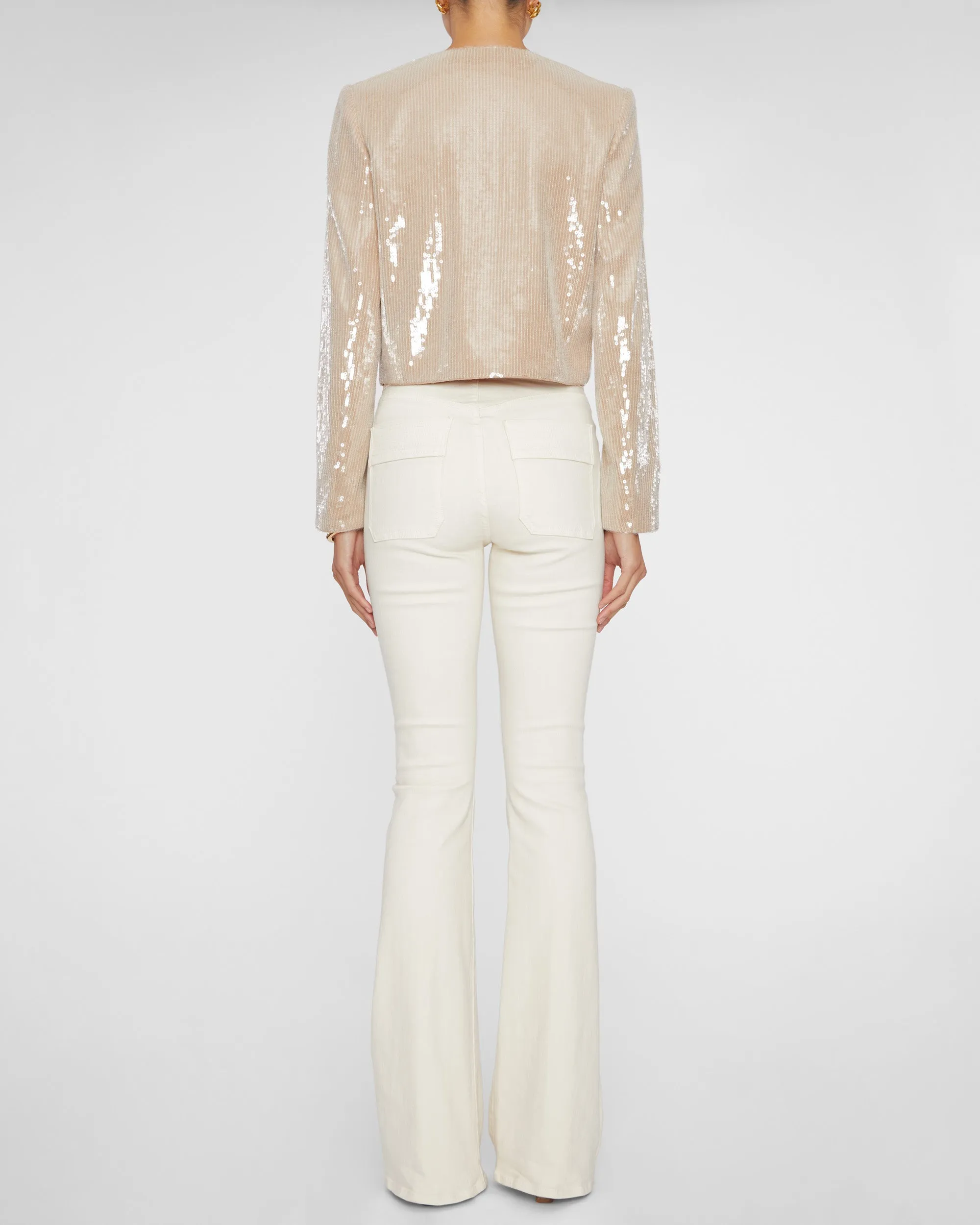 Champagne Sequin Jacket