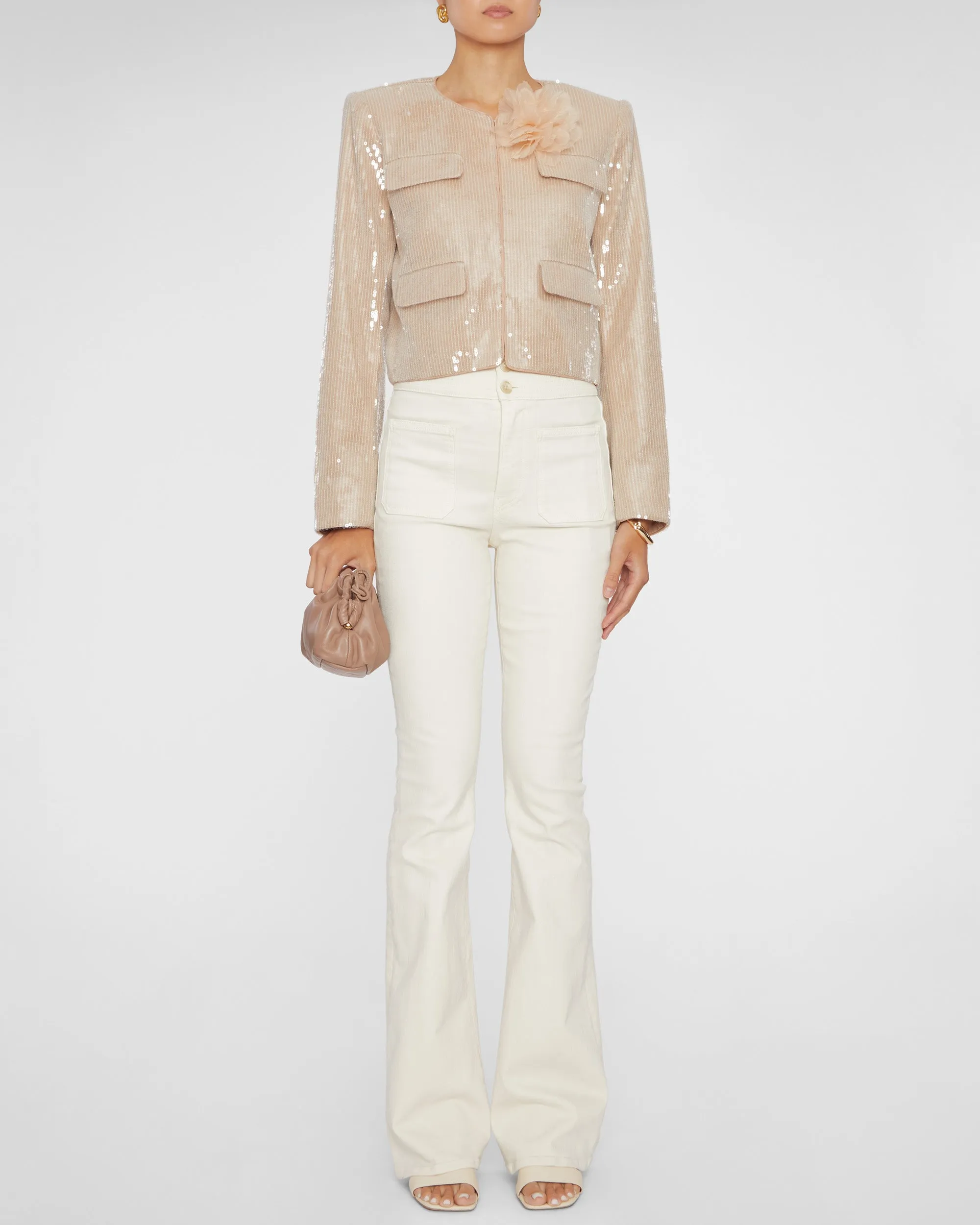 Champagne Sequin Jacket