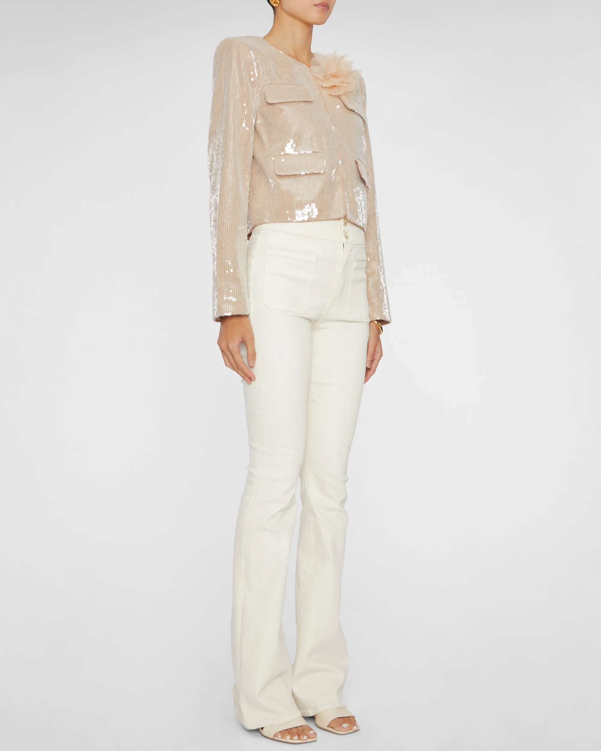 Champagne Sequin Jacket