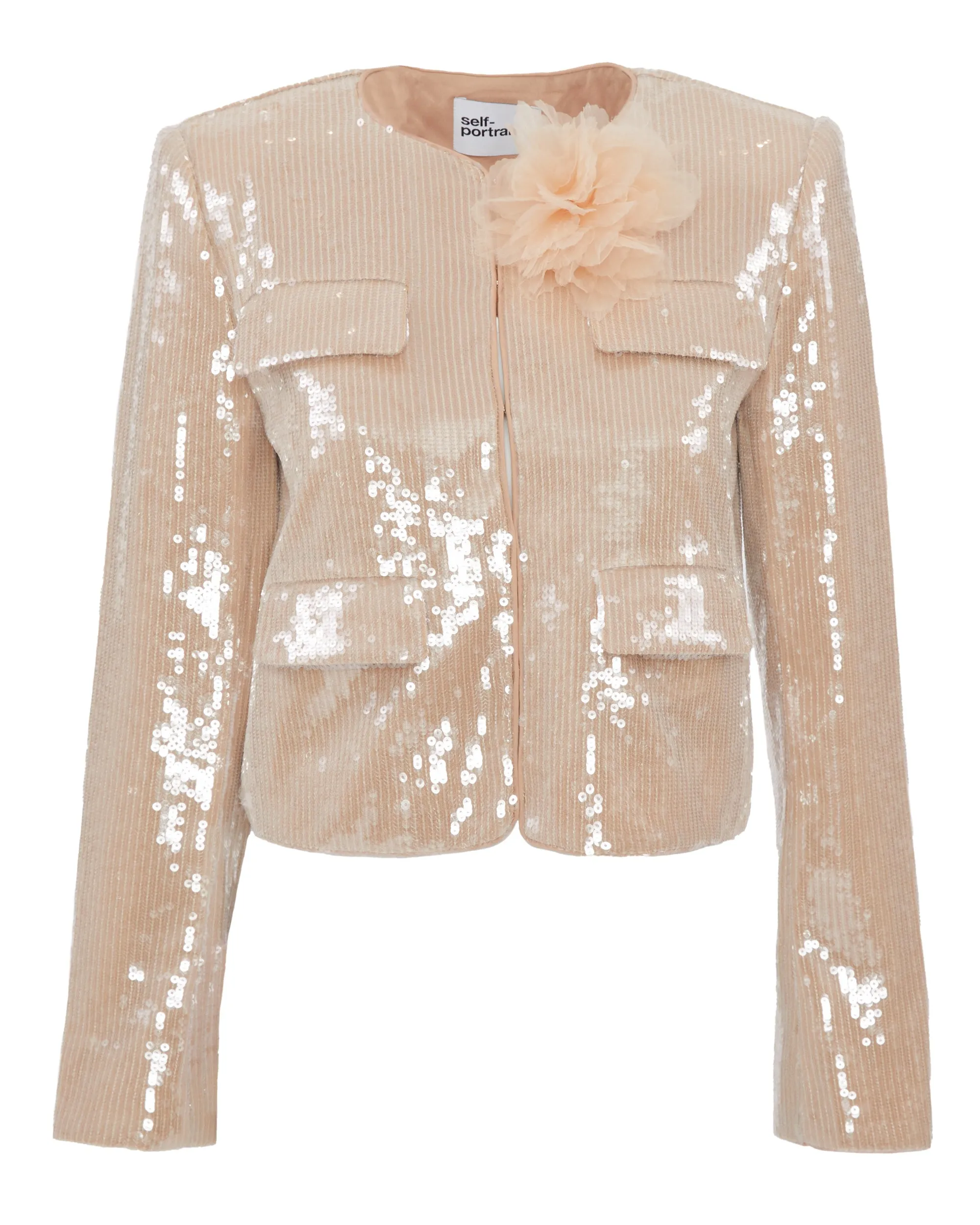 Champagne Sequin Jacket