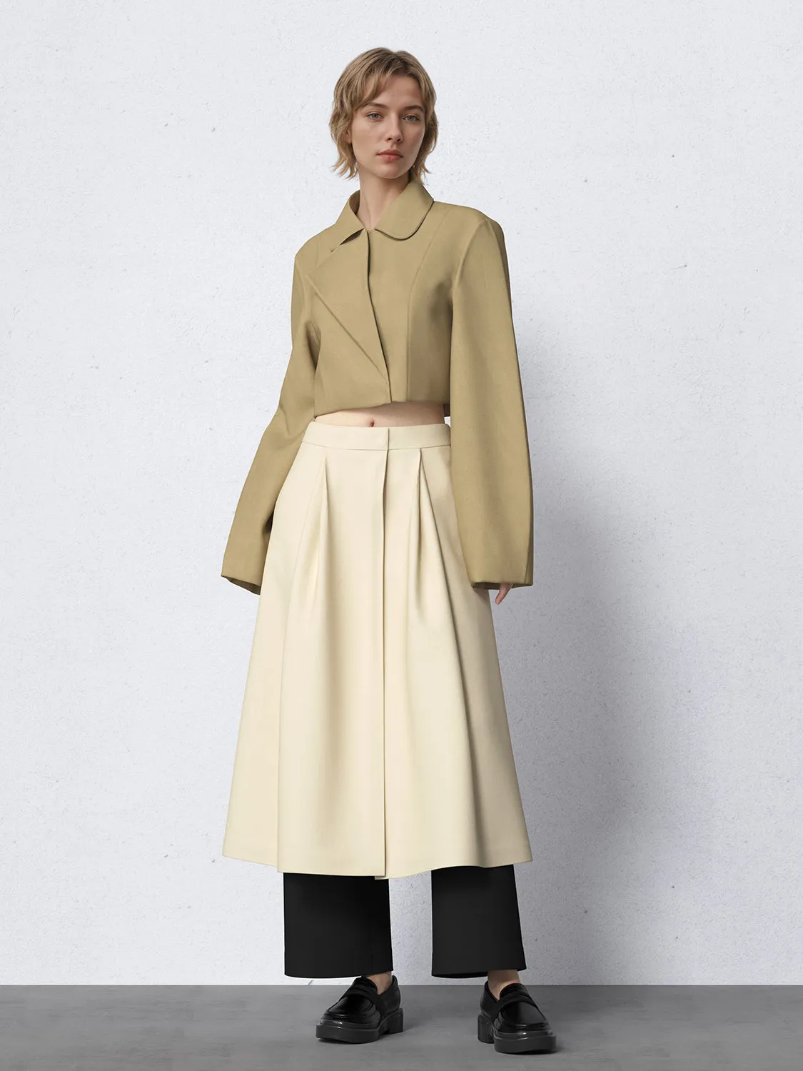 Cropped Trench Coats