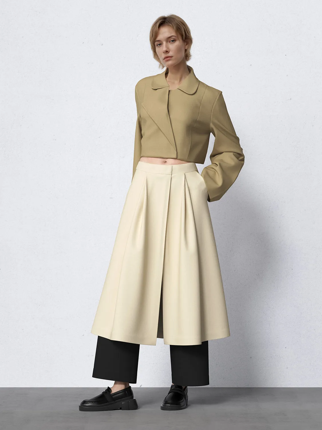 Cropped Trench Coats