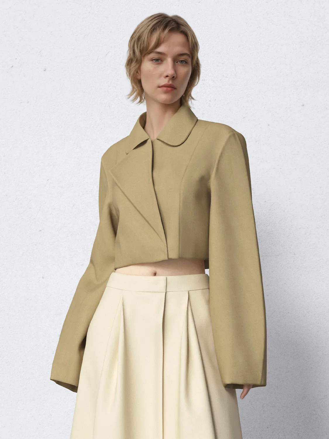Cropped Trench Coats