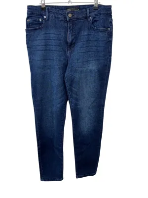 Dark Blue Tapered Jeans