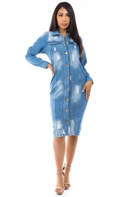 Denim Jacket Dress