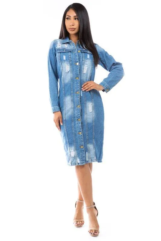 Denim Jacket Dress