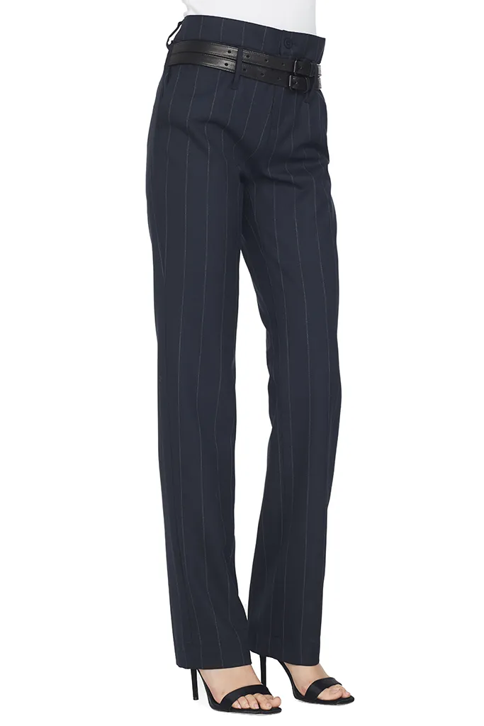 Dillon Belted Trouser (Navy)
