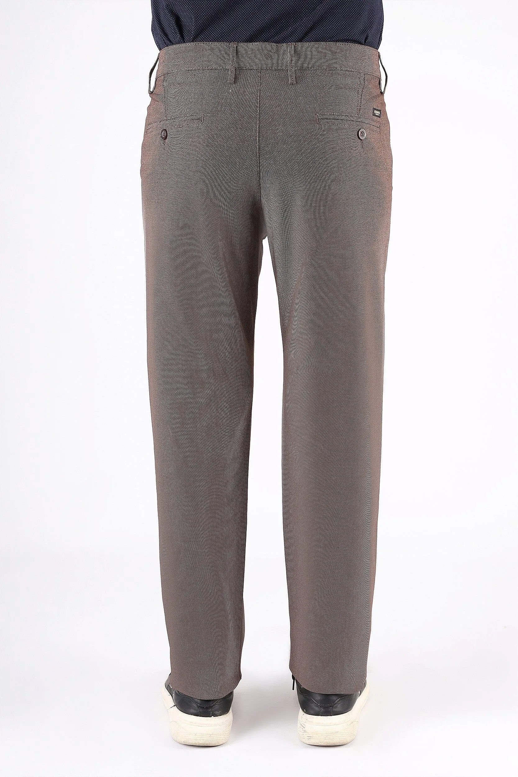 DOBBY TEXTURED TAPERED PANTS