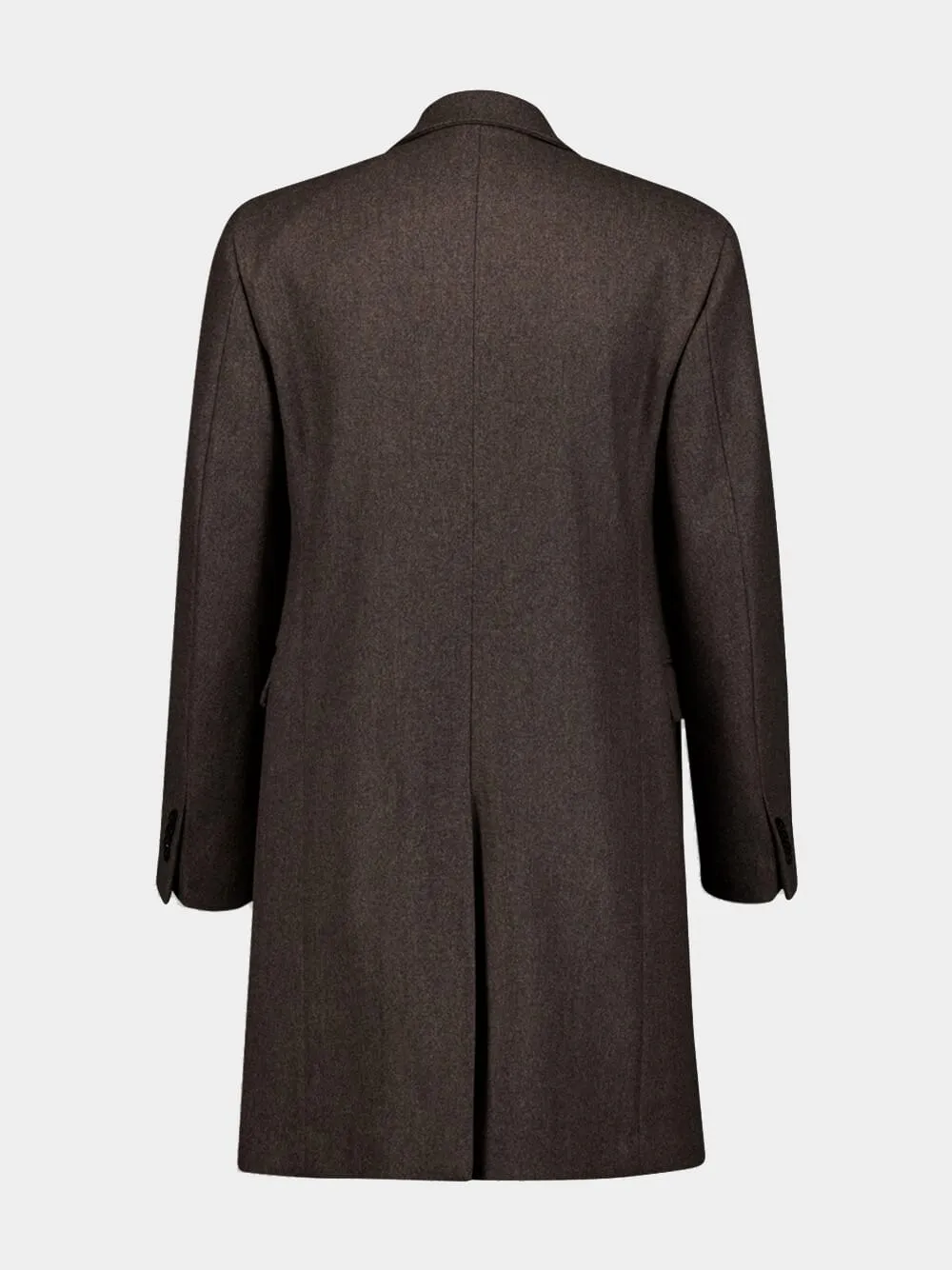 Double-Breasted Wool Coat