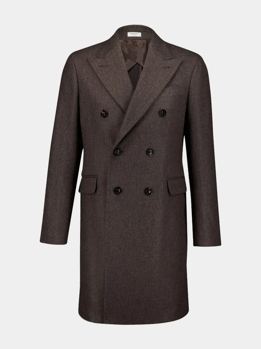 Double-Breasted Wool Coat