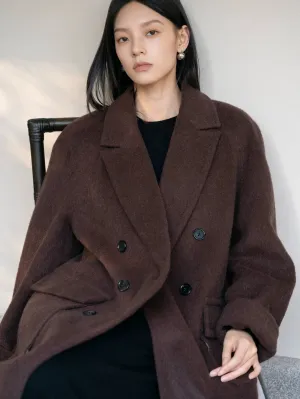 Double-Breasted Wool Coat