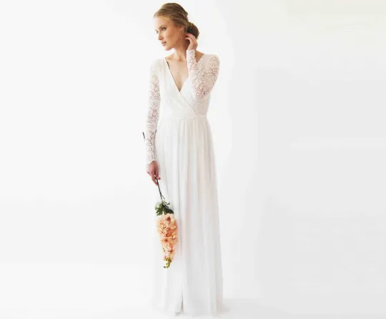 Dress with chiffon mesh #1256
