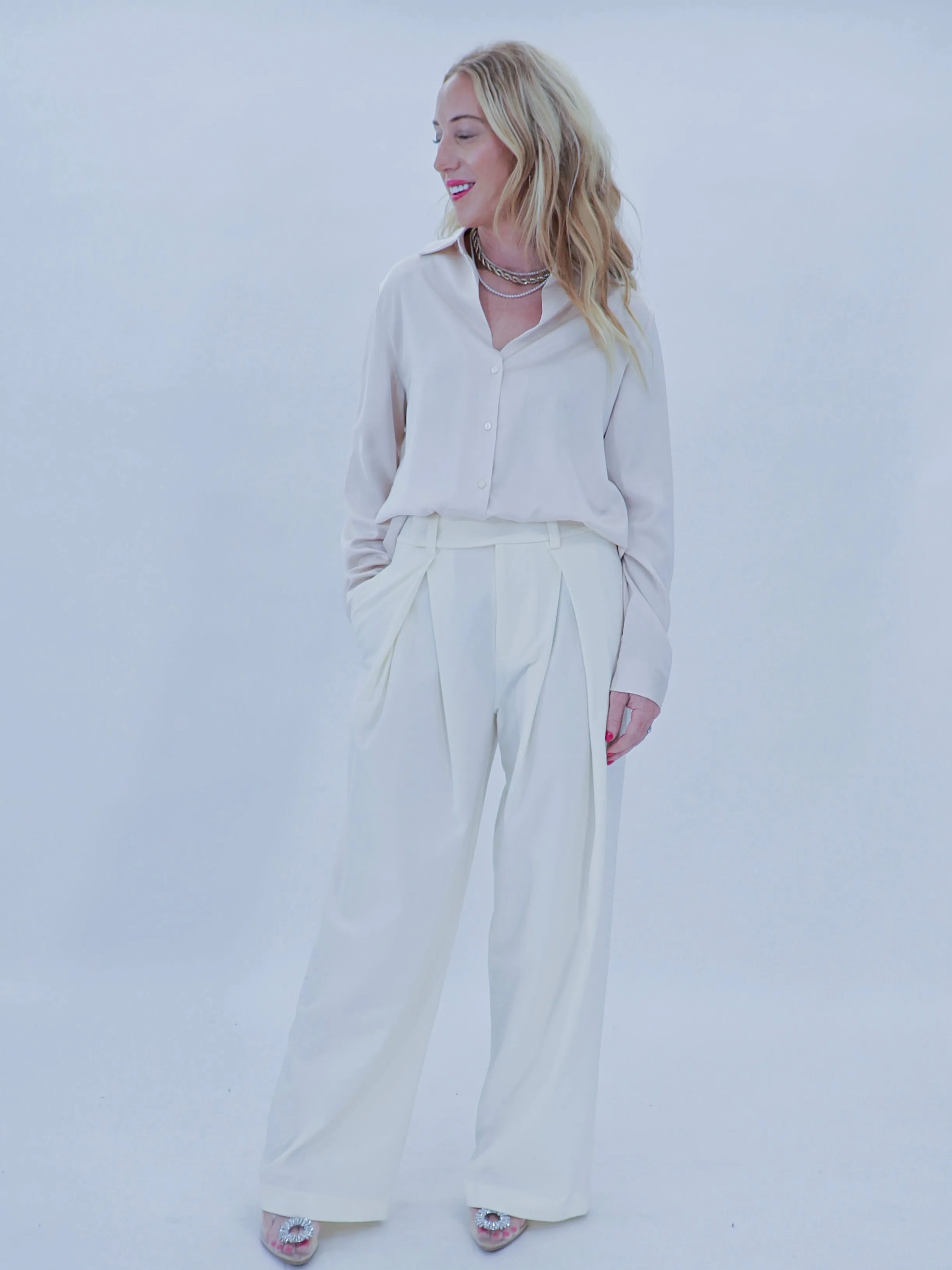 Endless Pleated Trouser