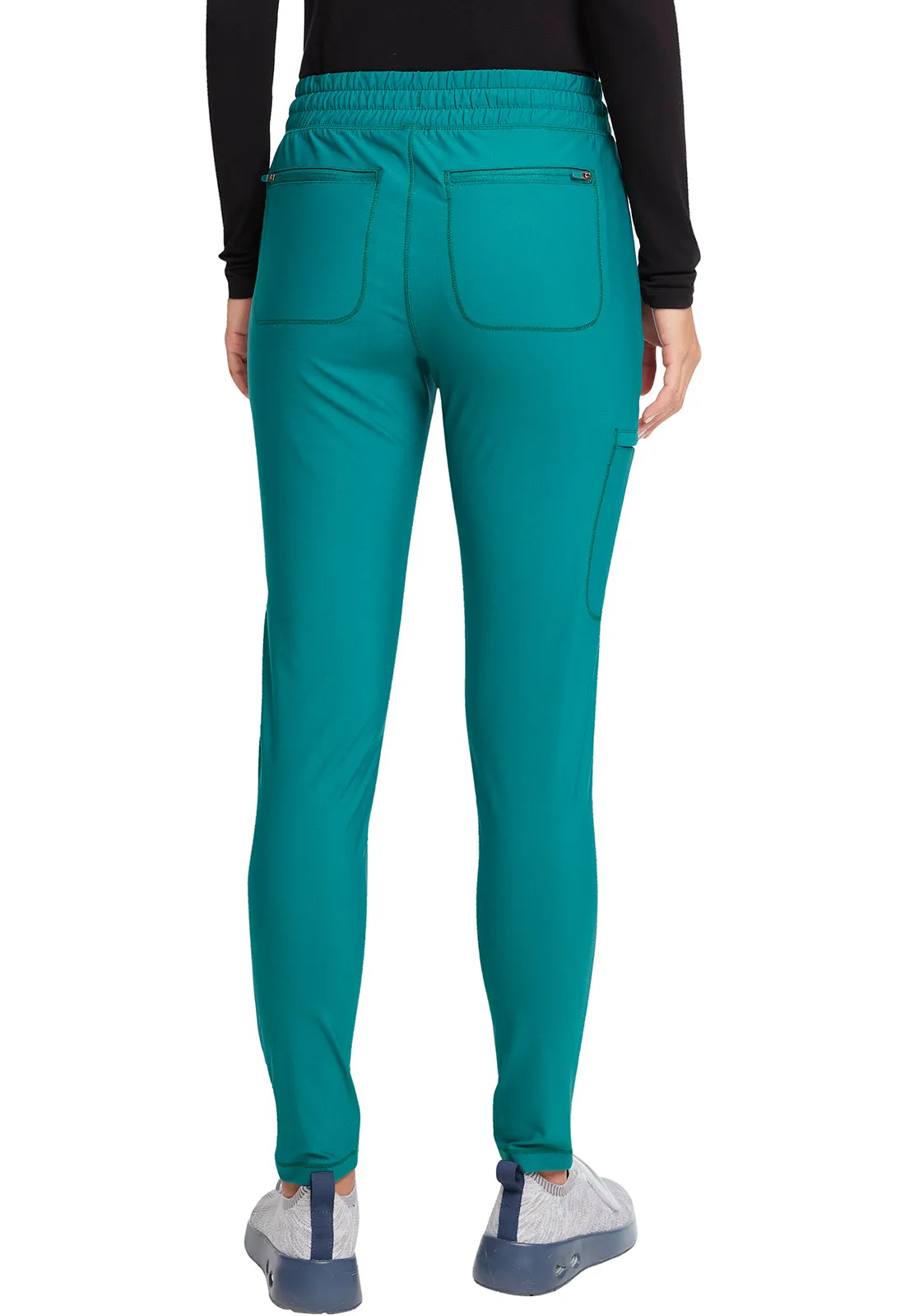 Form CK095 Mid Rise Tapered Leg Drawstring Pants Hunter Green
