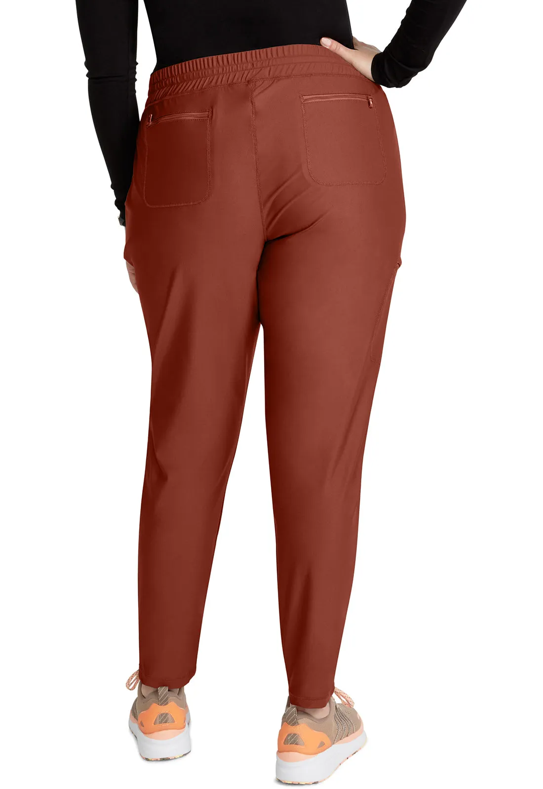 Form CK095 Mid Rise Tapered Leg Drawstring Pants MASALA