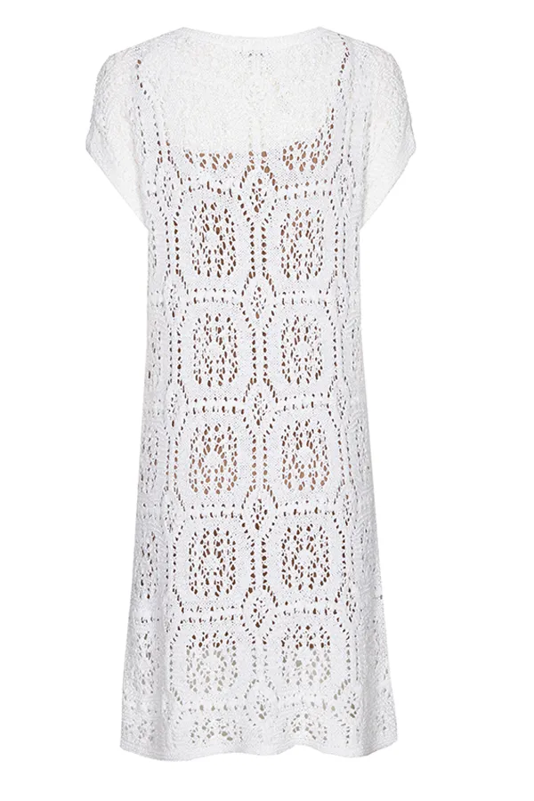 FRESH CROCHET SHORT DRESS