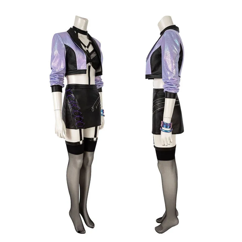 Game LOL KDA ALL OUT Evelynn Fullset Cosplay Costumes