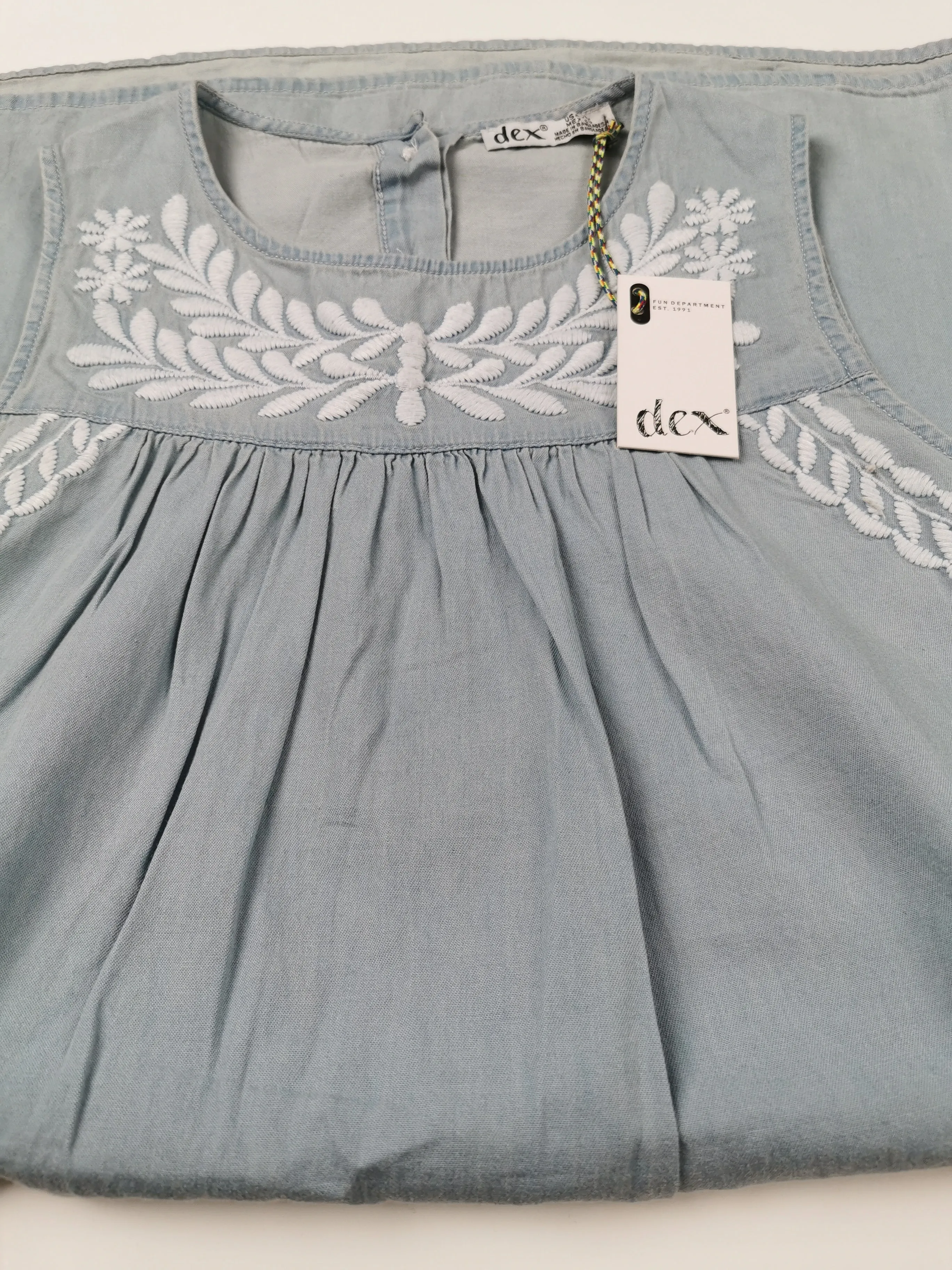 GIRL SIZE(S) LARGE (12 YEARS) & EXTRA LARGE (14 YEARS) - DEX Kids, Super Soft Summer Dress NWT B54