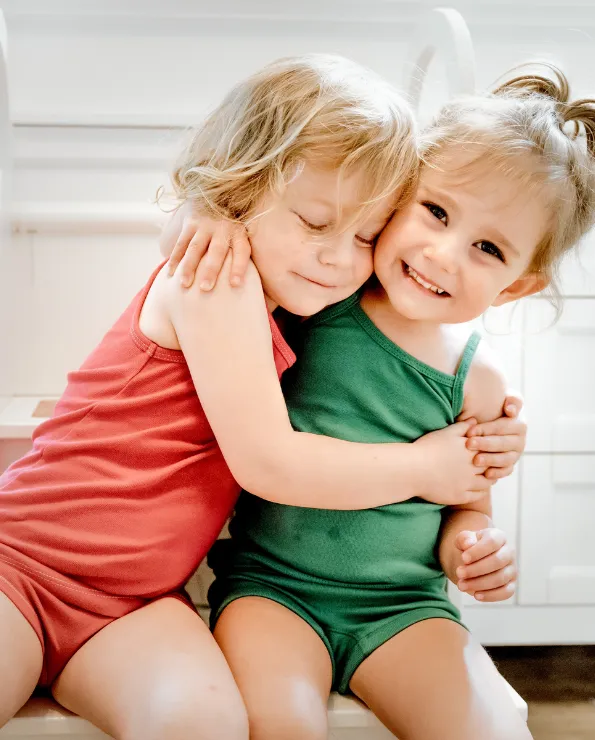 Girls Cotton "Boy Shorts" Underwear | Charcoal