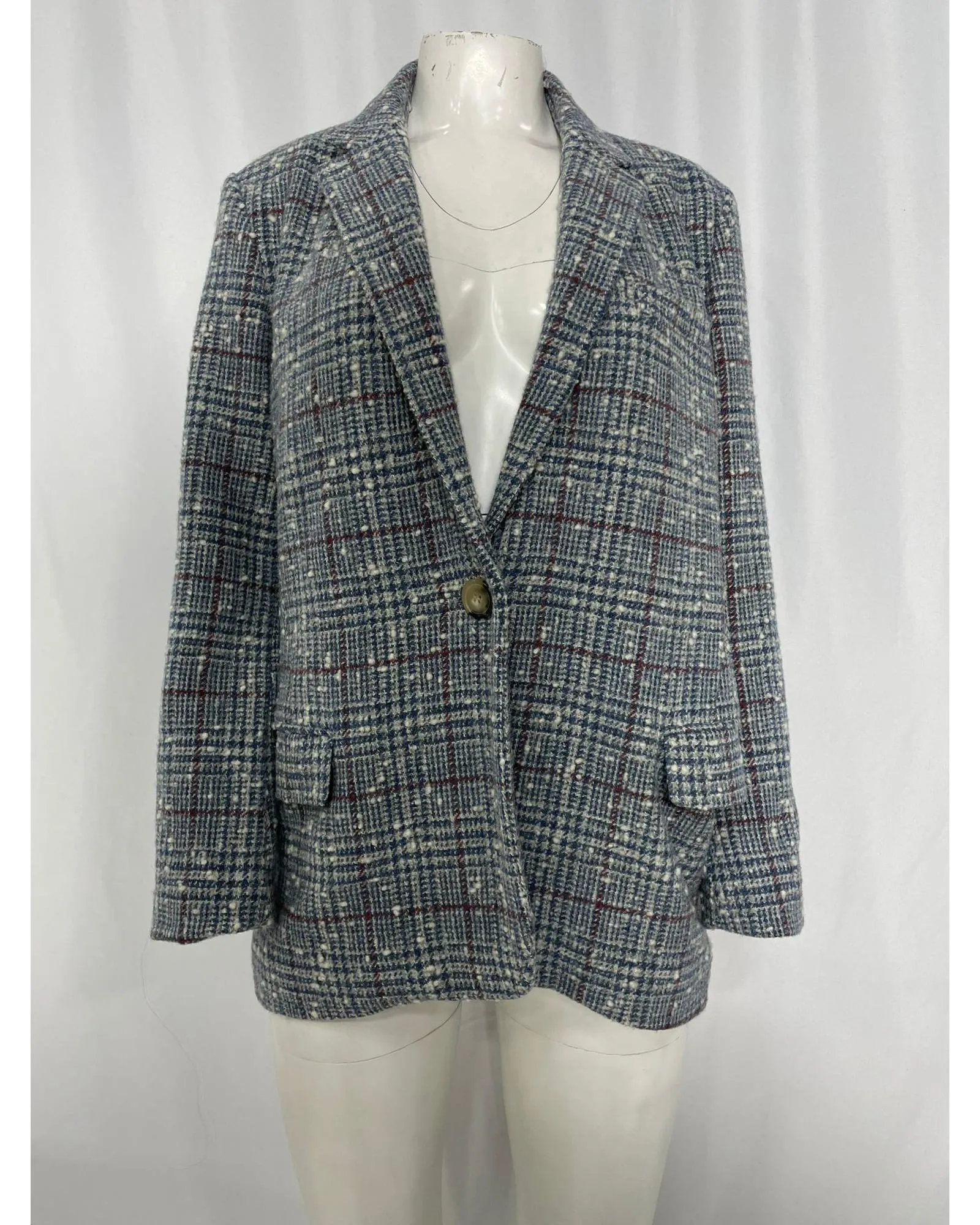 Glen Plaid Blazer Suit