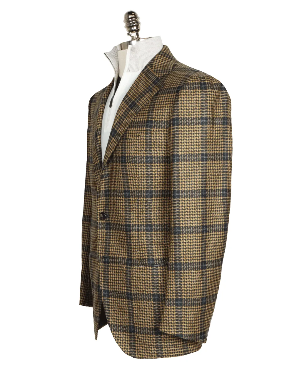 Gold Plaid Sportcoat