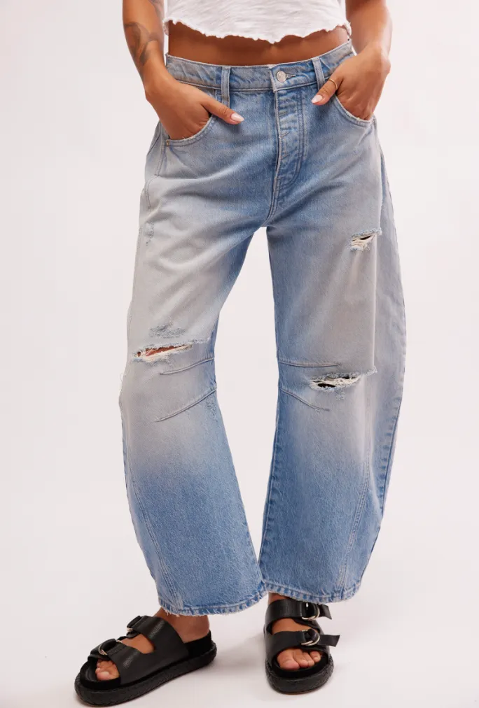 Good Luck Barrel Jeans