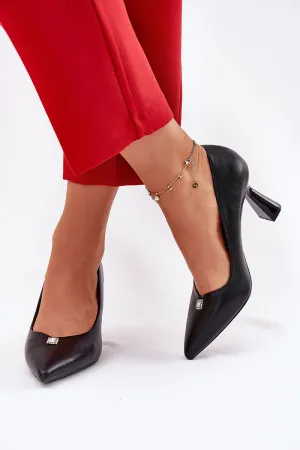 Heel pumps Step in style