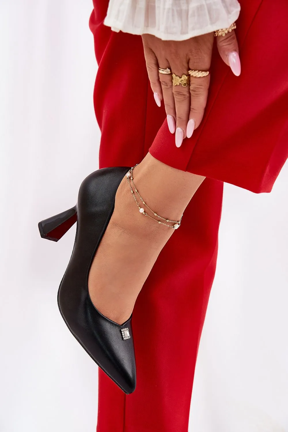 Heel pumps Step in style