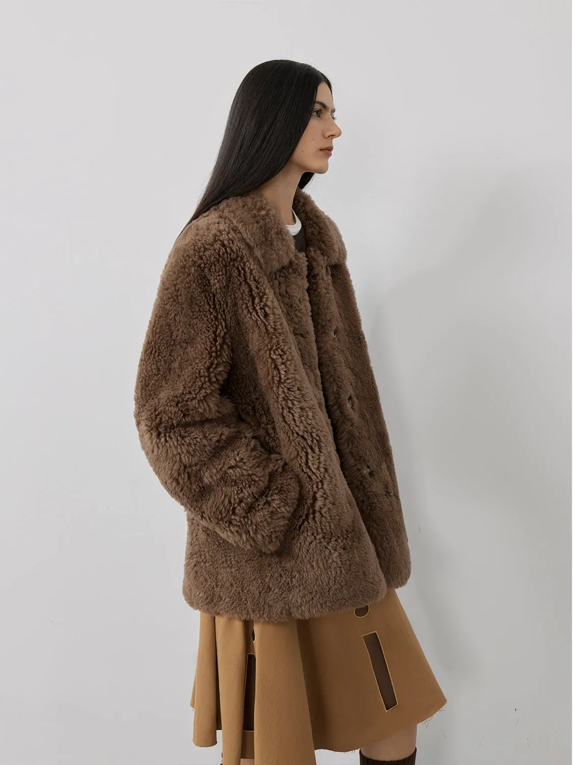 Icelandic Style Merino Fur Coat
