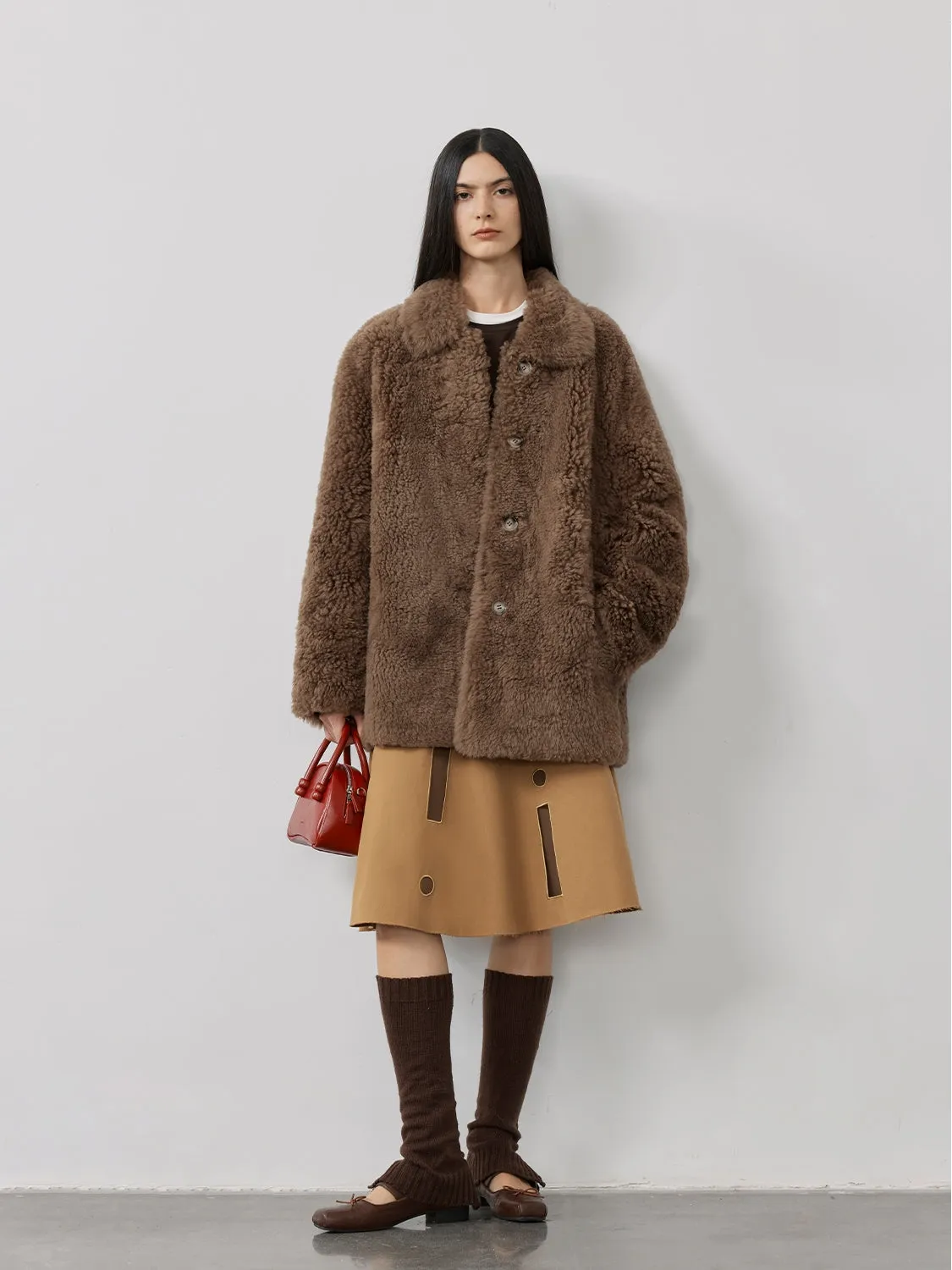Icelandic Style Merino Fur Coat