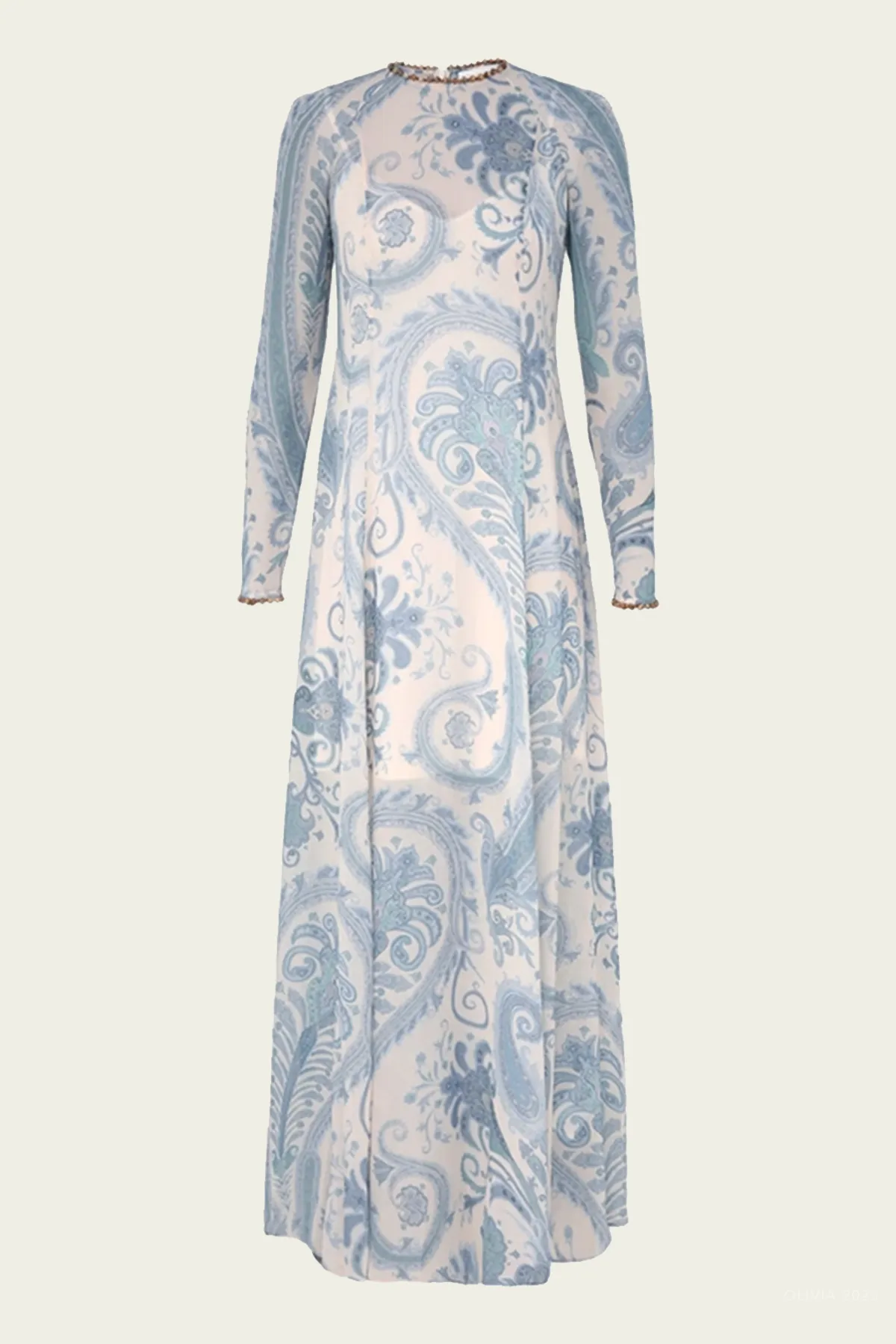 Illuminate Sheath Dress in Turquoise Paisley