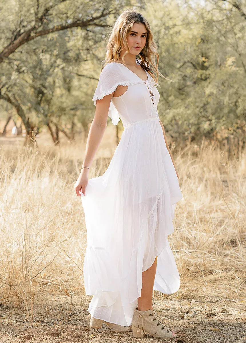 Irina Maxi Dress in White